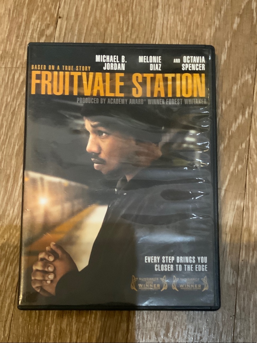 Fruitvale Station DVD - Black with Yellow Title